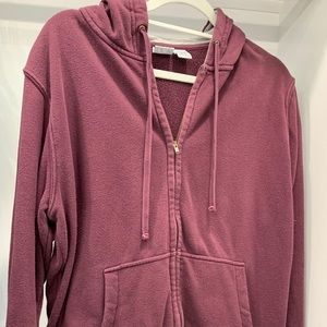 Women xl zipper hoodie
